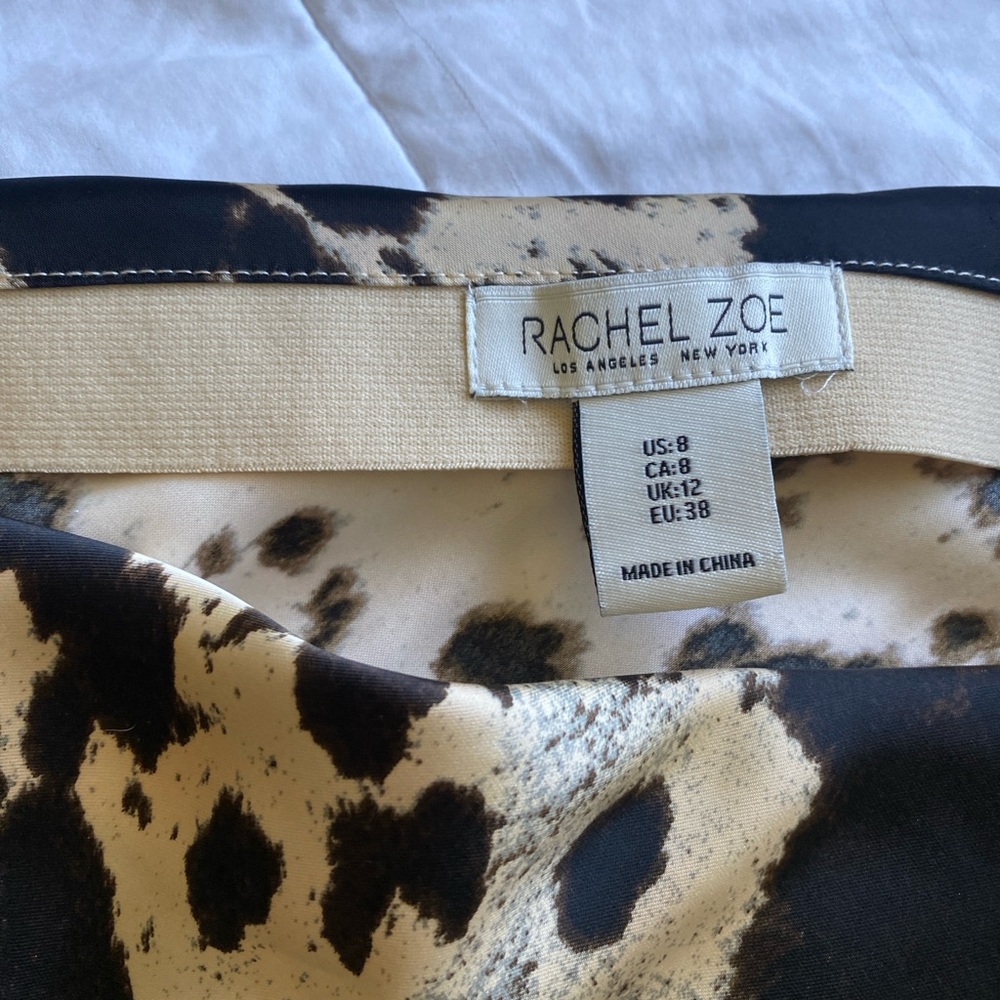 Rachel Zoe Black and Cream Maxi Skirt - Picture 3 of 3